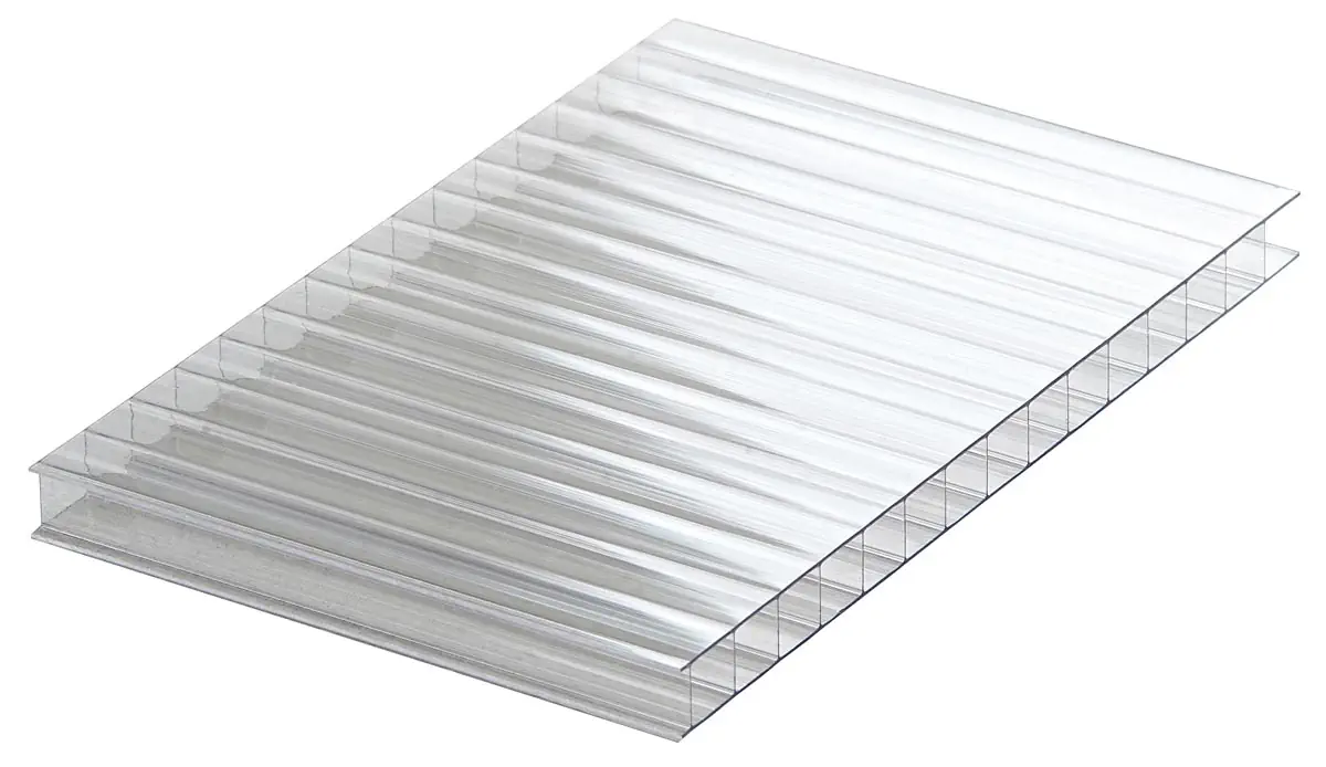 PC hohl transparent 10 mm